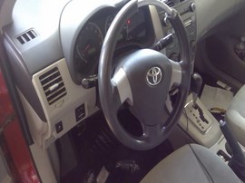 2011 TOYOTA COROLLA, RED, LE MODEL, 1.8L, AT.   Z26472